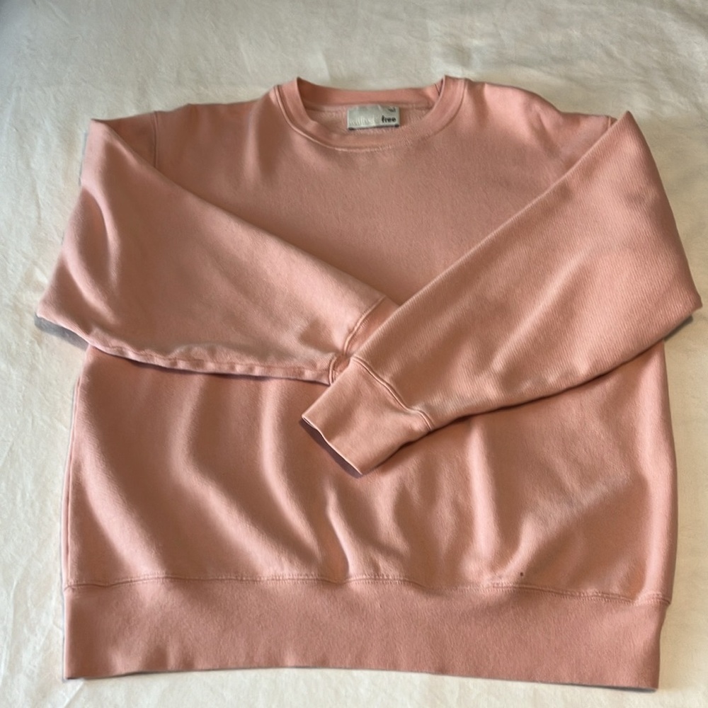 Aritzia Wilfred Free Pink Sweatshirt